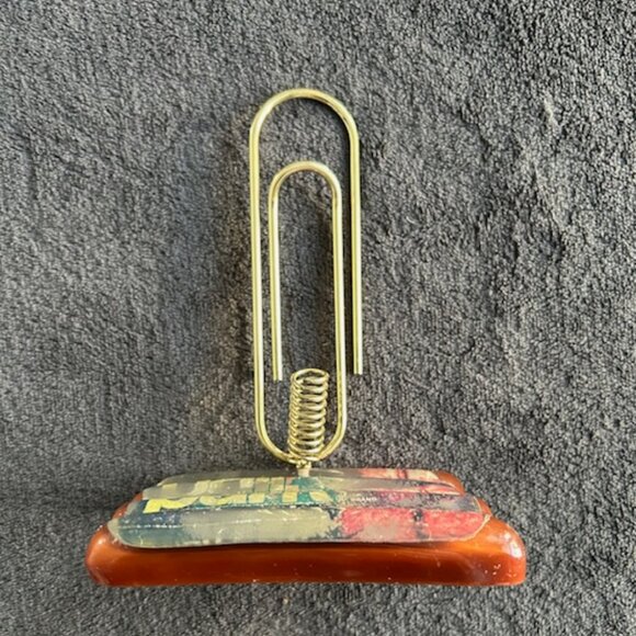 Vintage Ball Park Franks Hot Dog Note & Pen Holder - Picture 3 of 4